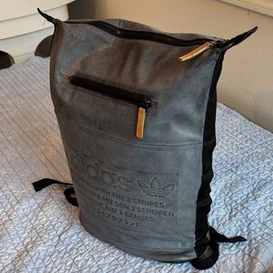 Adidas Gray and Black Men's Backpack